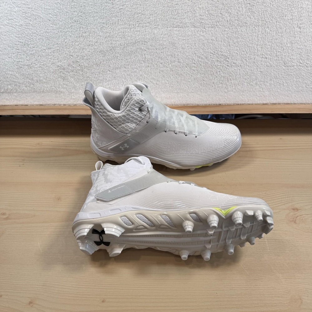 Under Armour Highlight Hammer MC Football Cleats White 3026487-114 Men's 12